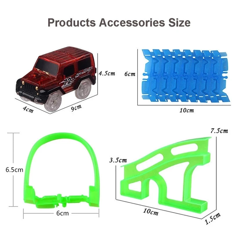 Magical Glowing Track – DIY Race Track Toy Set