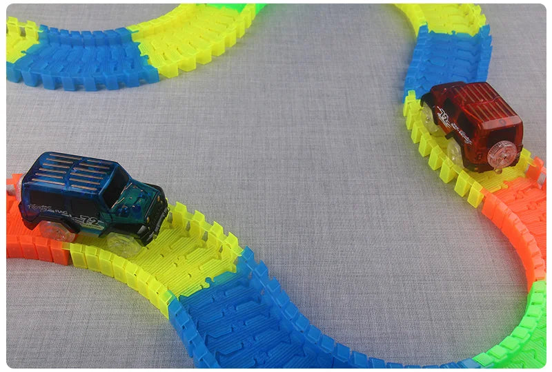 Magical Glowing Track – DIY Race Track Toy Set