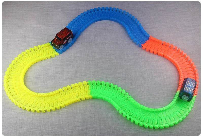 Magical Glowing Track – DIY Race Track Toy Set