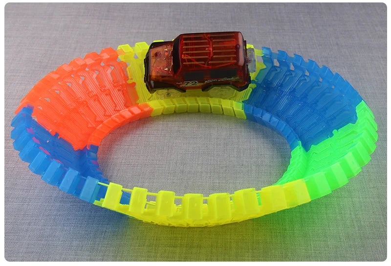 Magical Glowing Track – DIY Race Track Toy Set