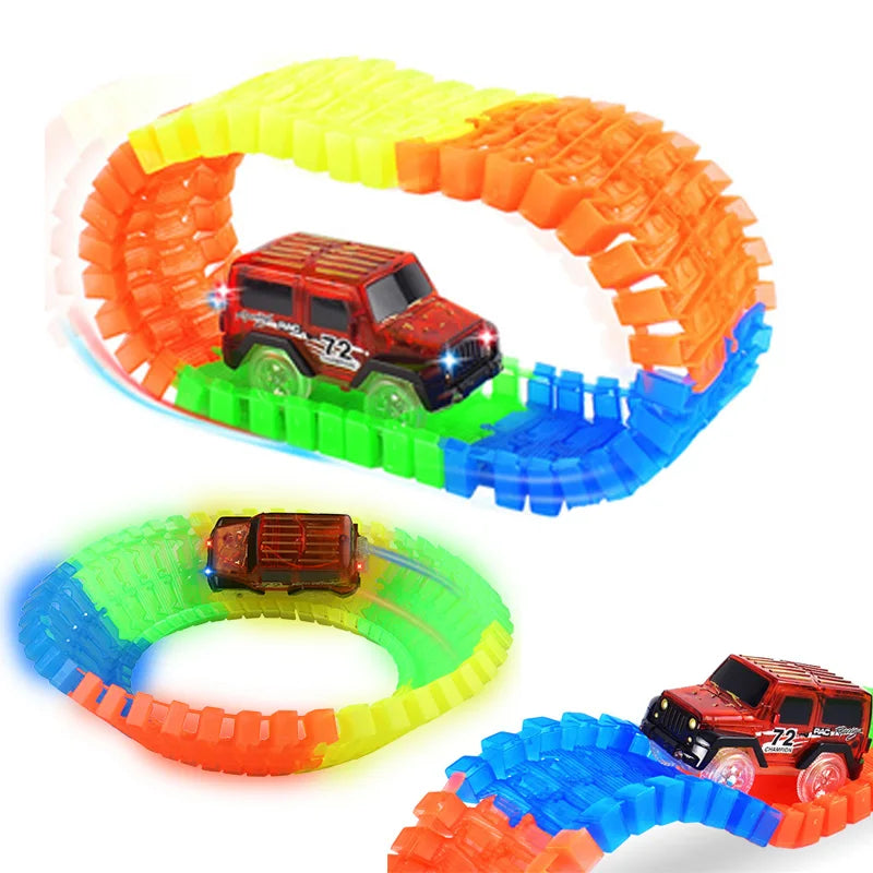 Magical Glowing Track – DIY Race Track Toy Set