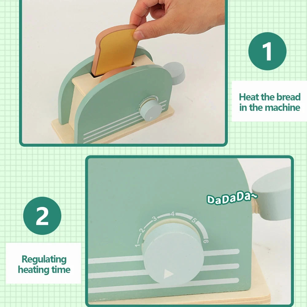 Wooden Kitchen Toys - 10 Different Sets