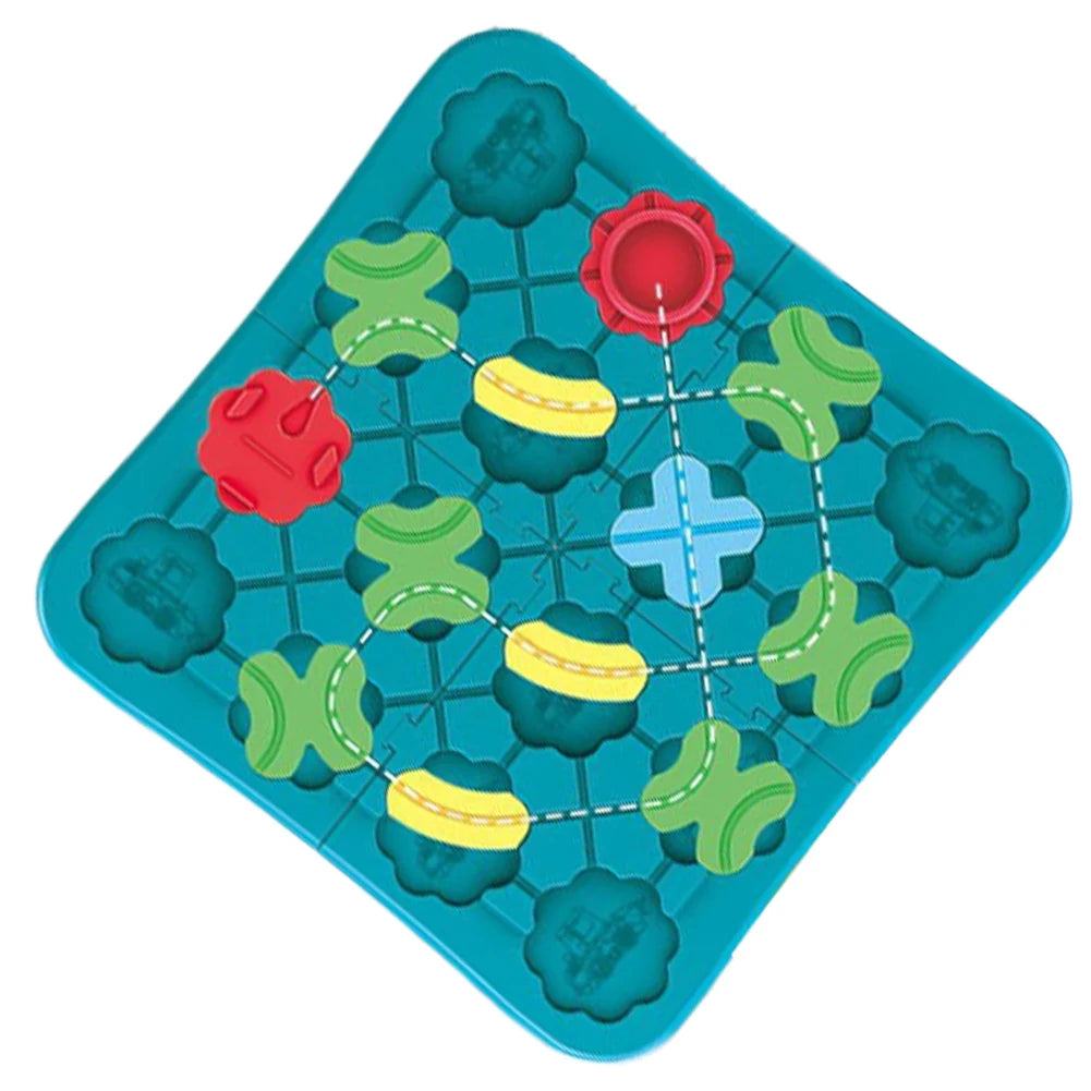 Educational STEM Board Game: Logical Track Builder for Kids Ages 3-7