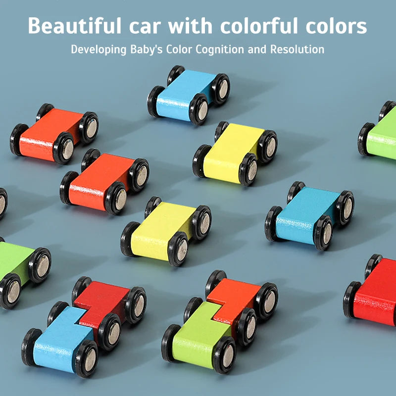 Toddler Wooden Racing Track