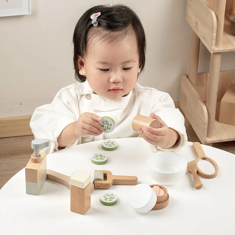 Makeup Toys for Girls Simulation Cosmetics Kit - Pretend Play Toys