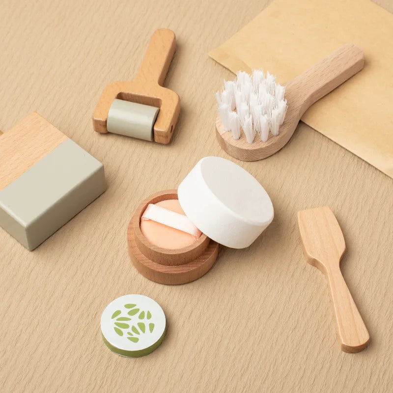 Makeup Toys for Girls Simulation Cosmetics Kit - Pretend Play Toys