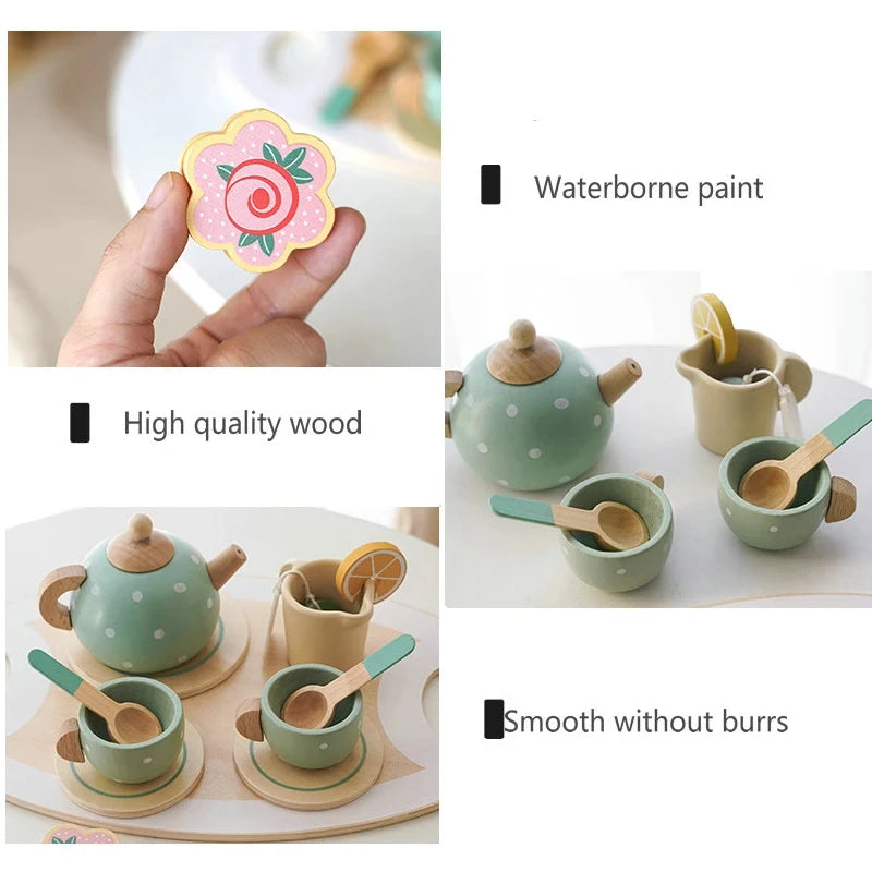 Wooden Kitchen Toys - 10 Different Sets