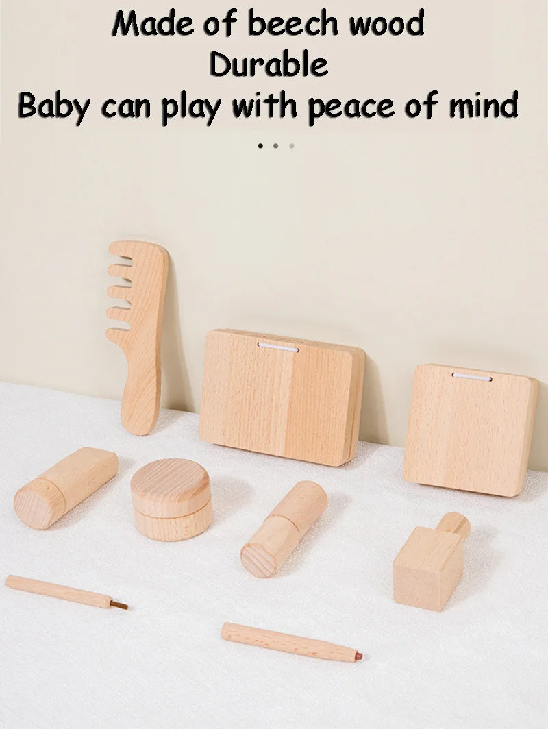 Makeup Toys for Girls Simulation Cosmetics Kit - Pretend Play Toys